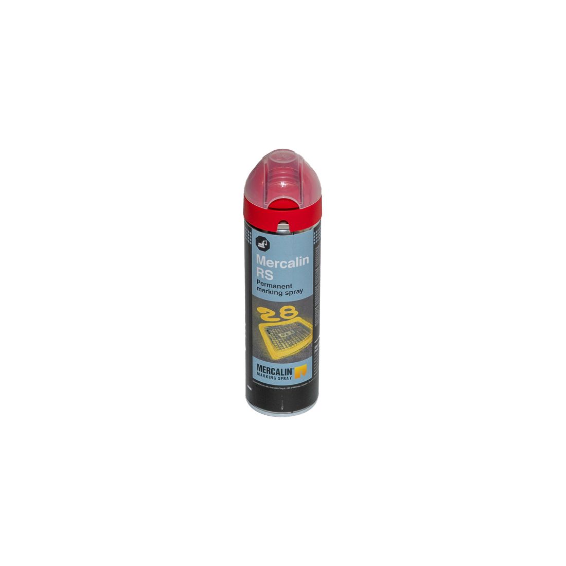 Mercalin RS merkkausmaali punainen 500 ml.