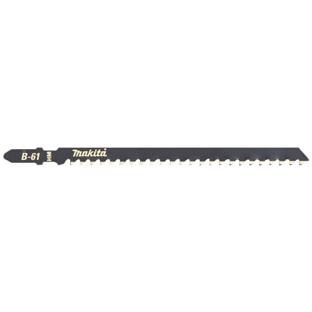 Pistosahanterä 132mm HM, puu, muovi, metalli, lasikuitu, kivikuitulevy. Kolmen kappaleen pakkaus. Kuvassa terä sivusta.